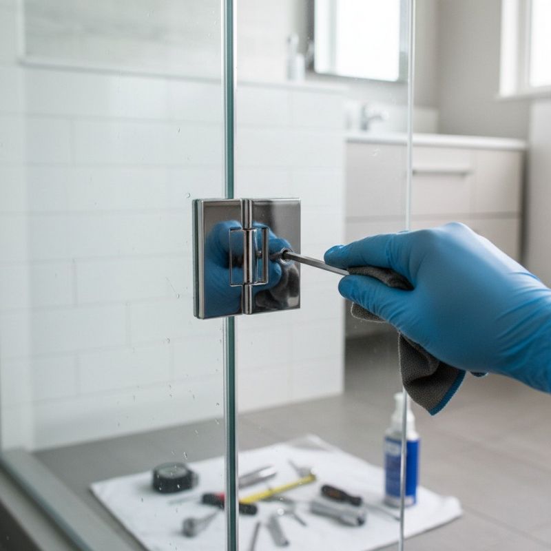 Shower Door Installation