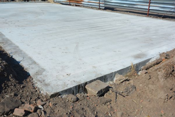 Concrete Platform Construction in Clover