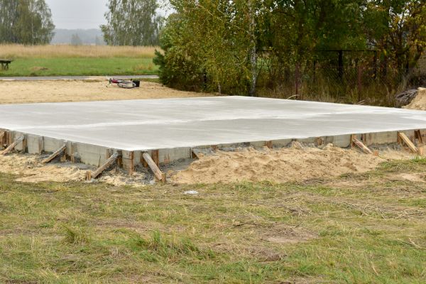 Slab Foundation Installation in Clover