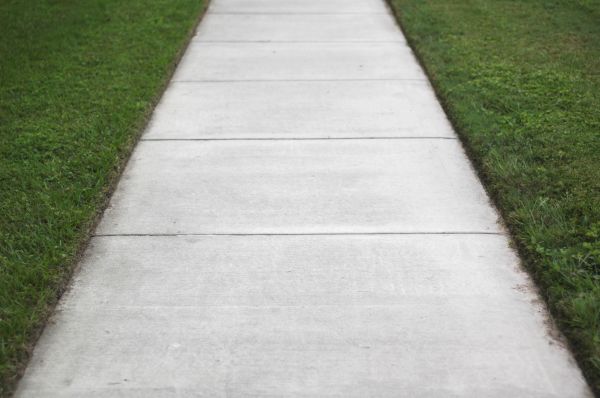 Concrete Path Installation in Clover