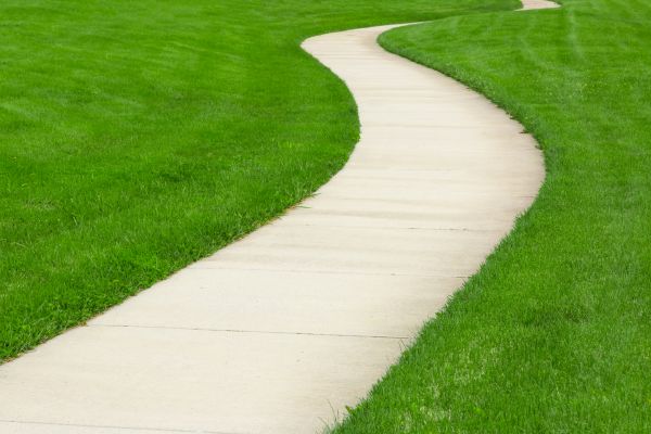 Concrete Walkway Construction in Clover