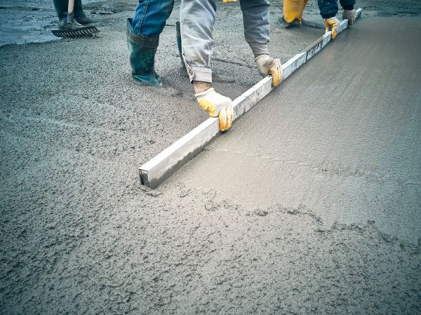 Cement Slab Installation in Clover