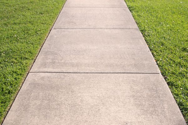 Cement Sidewalk Replacement in Clover