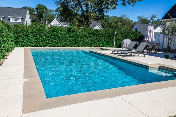 Concrete Pool Deck Replacement in Clover