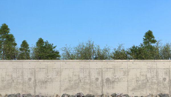Privacy Wall Construction in Clover