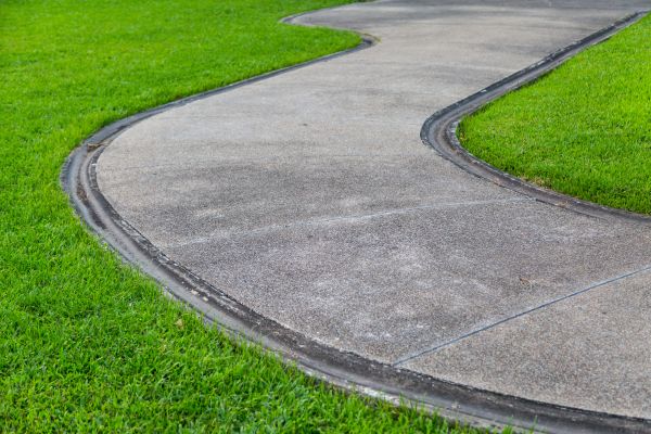 Concrete Sidewalk Construction in Clover