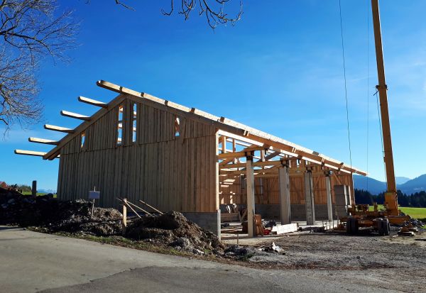 Barn Foundation Construction in Clover