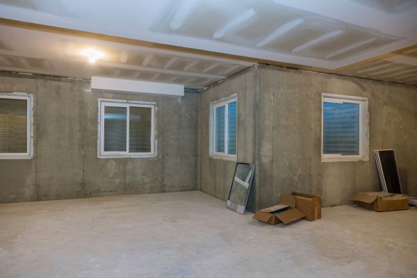 Basement Concrete Installation in Clover