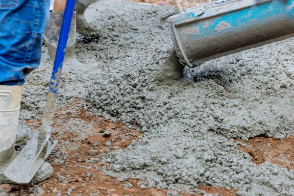 Barn Concrete Pouring in Clover