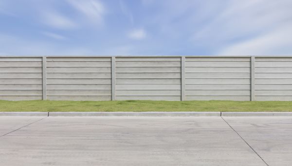 Concrete Fence Installation in Clover