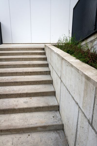 Cement Stair Installation in Clover