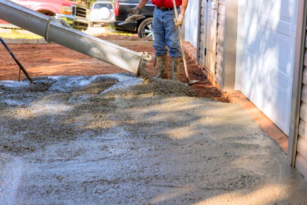 Cement Driveway Pouring in Clover