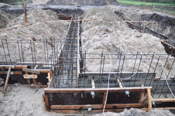 House Footing Construction in Clover