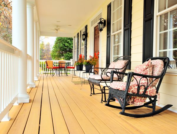 Front Porch Renovation in Clover