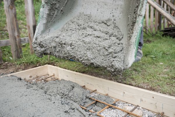 Yard Concrete Pouring in Clover