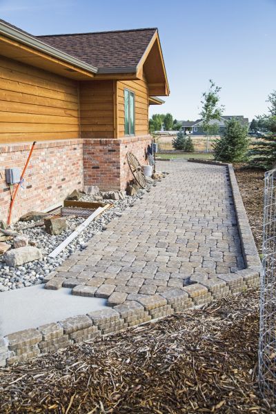 Walkway Construction in Clover