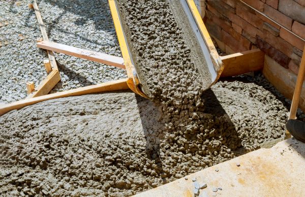 Cement Walkway Pouring in Clover