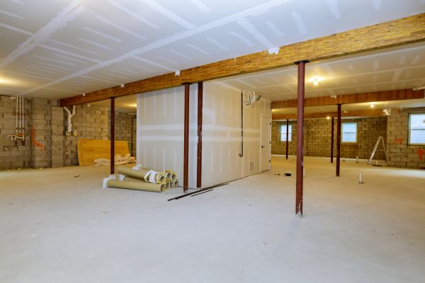 Basement Slab Installation in Clover