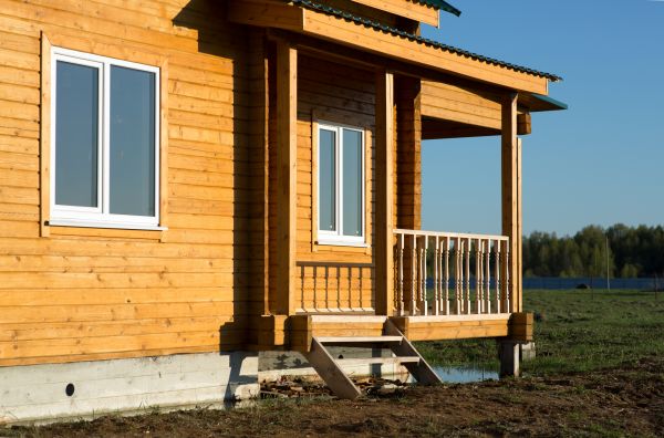 Cabin Footing Construction in Clover