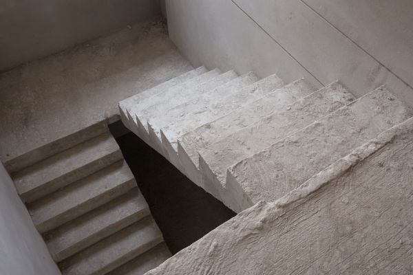 Cement Staircase Construction in Clover