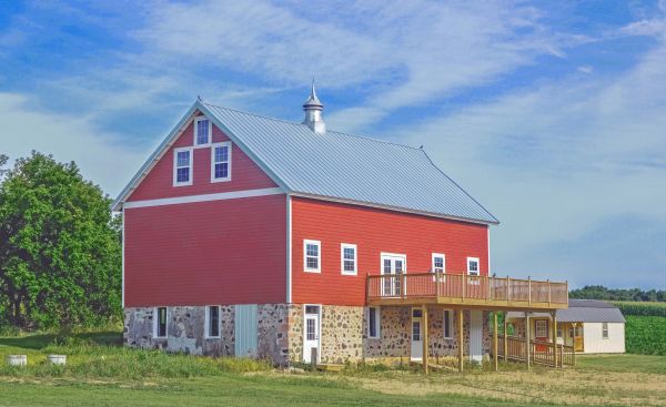Barn Foundation Pouring in Clover