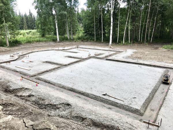 Foundation Footer Installation in Clover