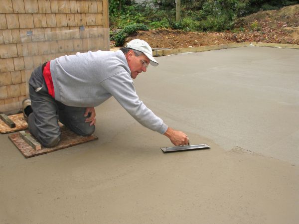 Flat Concrete Installation in Clover