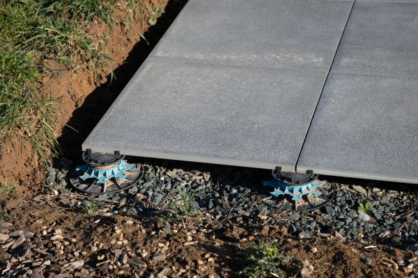 Sidewalk Slab Installation in Clover
