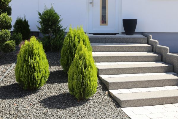 Exterior Steps Construction in Clover