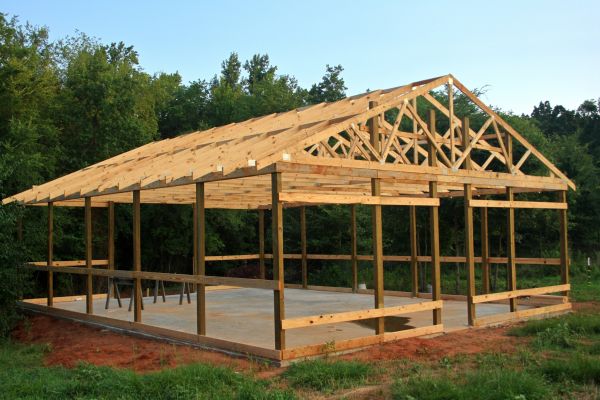 Barn Pad Installation in Clover